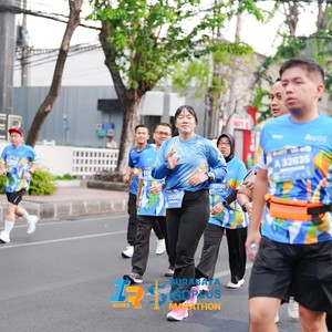 Race photo from SURABAYA ISOPLUS MARATHON 2026