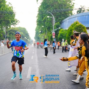 Race photo from SURABAYA ISOPLUS MARATHON 2026