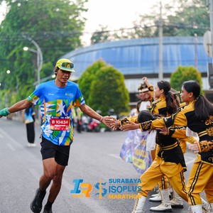 Race photo from SURABAYA ISOPLUS MARATHON 2026
