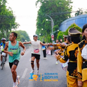 Race photo from SURABAYA ISOPLUS MARATHON 2026