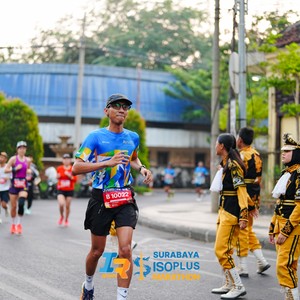 Race photo from SURABAYA ISOPLUS MARATHON 2026