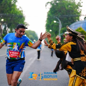 Race photo from SURABAYA ISOPLUS MARATHON 2026