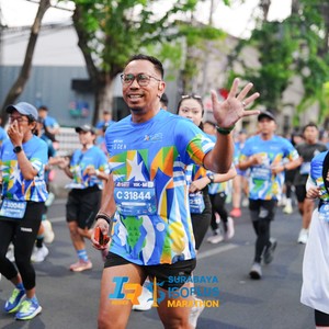 Race photo from SURABAYA ISOPLUS MARATHON 2026