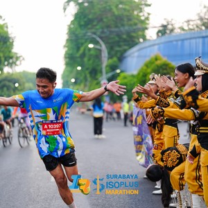 Race photo from SURABAYA ISOPLUS MARATHON 2026