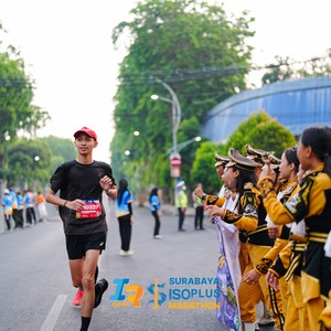 Race photo from SURABAYA ISOPLUS MARATHON 2026