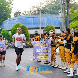 Race photo from SURABAYA ISOPLUS MARATHON 2026
