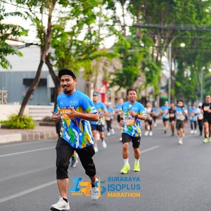 Race photo from SURABAYA ISOPLUS MARATHON 2026