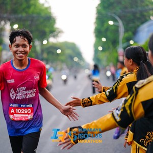 Race photo from SURABAYA ISOPLUS MARATHON 2026