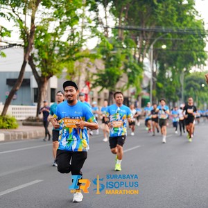Race photo from SURABAYA ISOPLUS MARATHON 2026