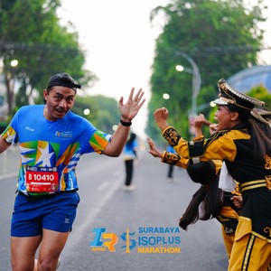 Race photo from SURABAYA ISOPLUS MARATHON 2026
