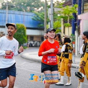 Race photo from SURABAYA ISOPLUS MARATHON 2026