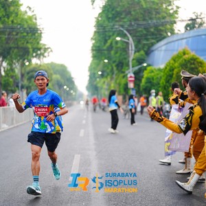 Race photo from SURABAYA ISOPLUS MARATHON 2026