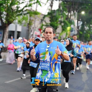 Race photo from SURABAYA ISOPLUS MARATHON 2026