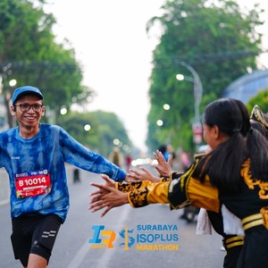 Race photo from SURABAYA ISOPLUS MARATHON 2026