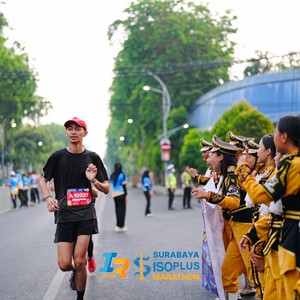 Race photo from SURABAYA ISOPLUS MARATHON 2026