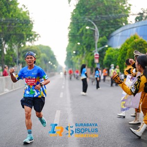 Race photo from SURABAYA ISOPLUS MARATHON 2026