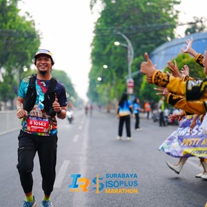 Race photo from SURABAYA ISOPLUS MARATHON 2026