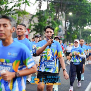 Race photo from SURABAYA ISOPLUS MARATHON 2026