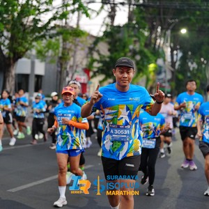 Race photo from SURABAYA ISOPLUS MARATHON 2026