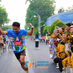 Race photo from SURABAYA ISOPLUS MARATHON 2026