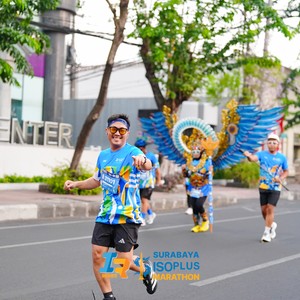 Race photo from SURABAYA ISOPLUS MARATHON 2026