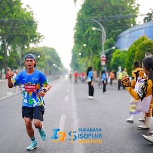 Race photo from SURABAYA ISOPLUS MARATHON 2026