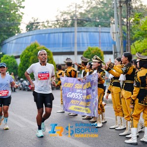 Race photo from SURABAYA ISOPLUS MARATHON 2026