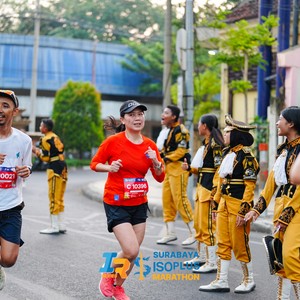 Race photo from SURABAYA ISOPLUS MARATHON 2026
