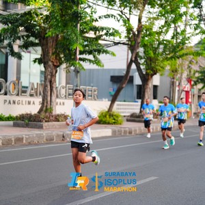 Race photo from SURABAYA ISOPLUS MARATHON 2026
