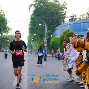 Race photo from SURABAYA ISOPLUS MARATHON 2026