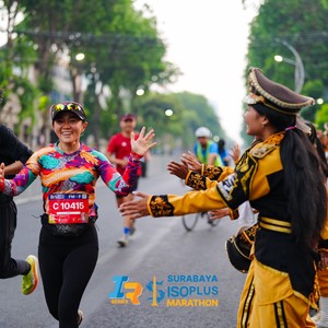 Race photo from SURABAYA ISOPLUS MARATHON 2026