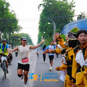 Race photo from SURABAYA ISOPLUS MARATHON 2026