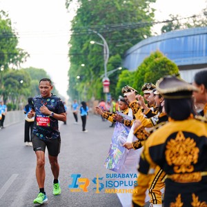 Race photo from SURABAYA ISOPLUS MARATHON 2026