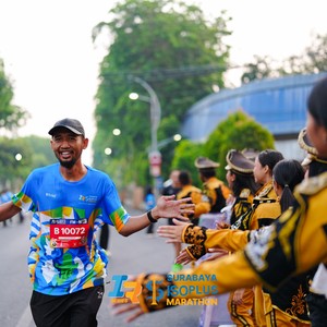 Race photo from SURABAYA ISOPLUS MARATHON 2026