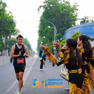 Race photo from SURABAYA ISOPLUS MARATHON 2026