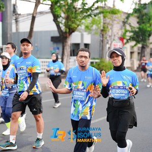 Race photo from SURABAYA ISOPLUS MARATHON 2026