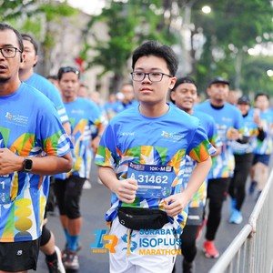 Race photo from SURABAYA ISOPLUS MARATHON 2026
