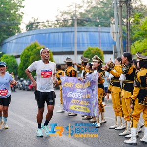 Race photo from SURABAYA ISOPLUS MARATHON 2026