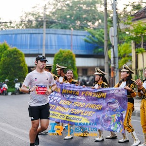Race photo from SURABAYA ISOPLUS MARATHON 2026