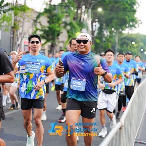 Race photo from SURABAYA ISOPLUS MARATHON 2026