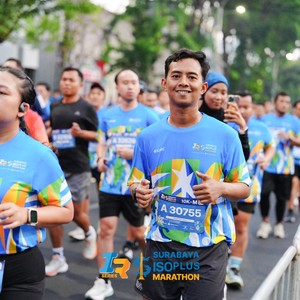 Race photo from SURABAYA ISOPLUS MARATHON 2026