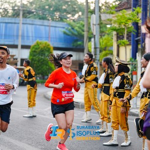 Race photo from SURABAYA ISOPLUS MARATHON 2026