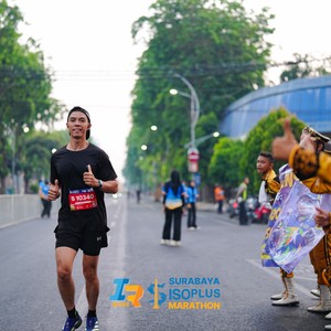 Race photo from SURABAYA ISOPLUS MARATHON 2026