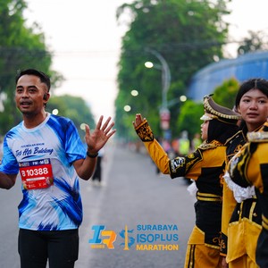 Race photo from SURABAYA ISOPLUS MARATHON 2026