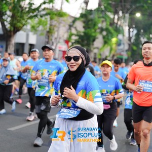 Race photo from SURABAYA ISOPLUS MARATHON 2026