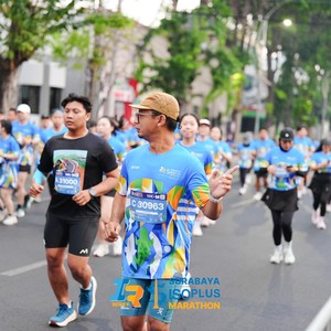 Race photo from SURABAYA ISOPLUS MARATHON 2026