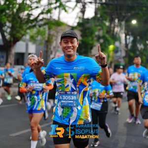 Race photo from SURABAYA ISOPLUS MARATHON 2026