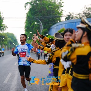 Race photo from SURABAYA ISOPLUS MARATHON 2026
