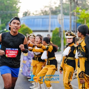 Race photo from SURABAYA ISOPLUS MARATHON 2026
