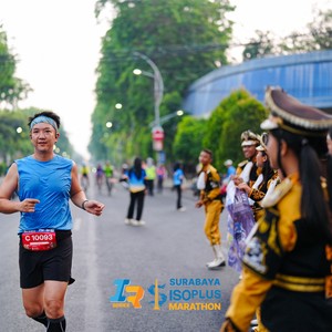 Race photo from SURABAYA ISOPLUS MARATHON 2026